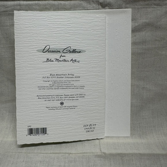 Blue Mountain Arts Cards Lot of 8 Watercolor Poetry - Picture 6 of 16